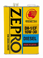 IDEMITSU Масло моторное минеральное ZEPRO DIESEL 10W30 DH-1/CF 4л